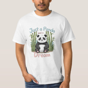 Camiseta Celebrar Panda Love com Designs únicos
