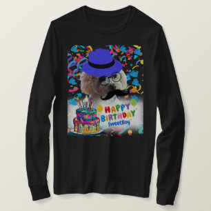 Camiseta Celebrar Parabéns Poodle T-Shirt