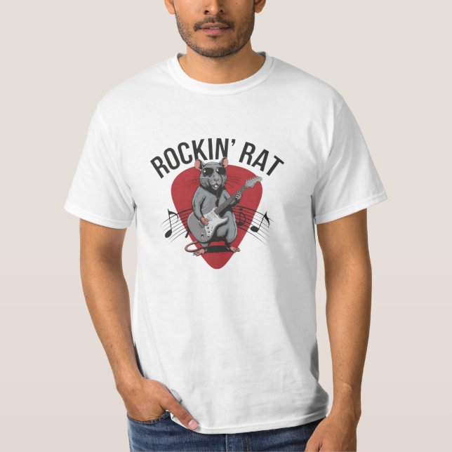 Camiseta Celebrar Roedores com Arte Rato (Frente)