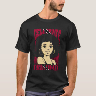 Camiseta Celebrar Trinidad e Orgulho Trinidadiano Trinidad