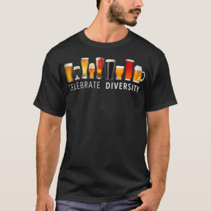 Camiseta Celebrate Diversity Craft Beer Drinking  (2)