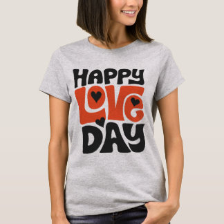 Camiseta Celebrate Love Every Day with This Vibrant Design