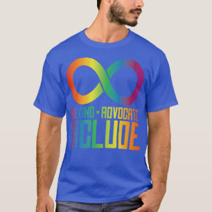 Camiseta Celebrate Neurodiversity Be Kind Advocate Include5