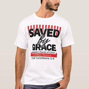 Camiseta Celebrate Recovery Salva pela graça