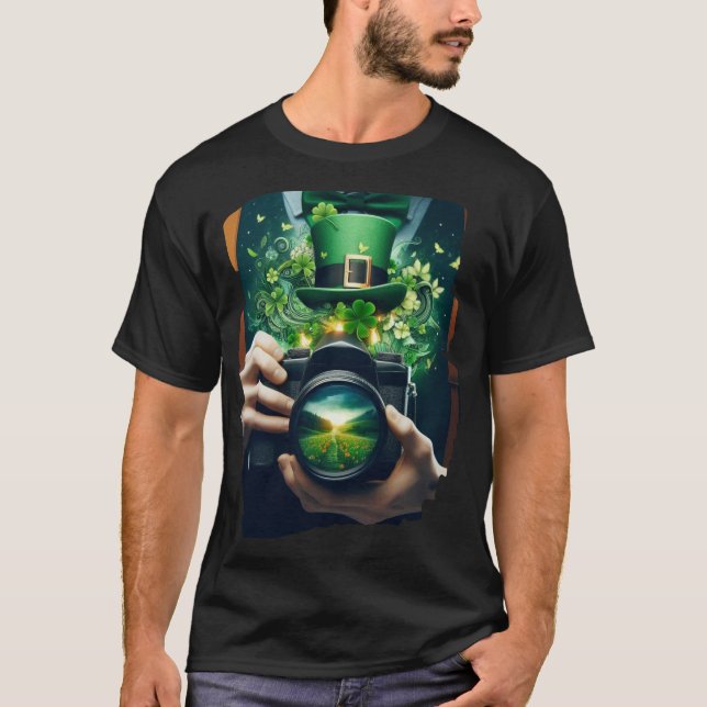 Camiseta Celebrate St. Patrick's Day in style (Frente)