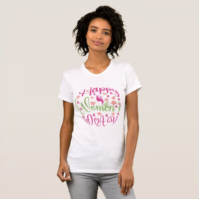 Camiseta Celebrate Women's Achievements (Frente Completa)