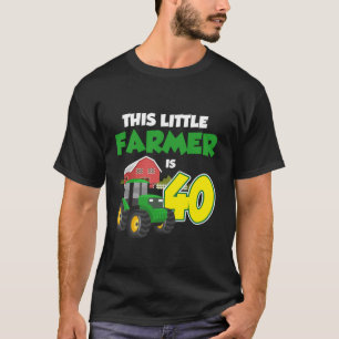 Camiseta Celebrati da Fazenda de Trator Verde
