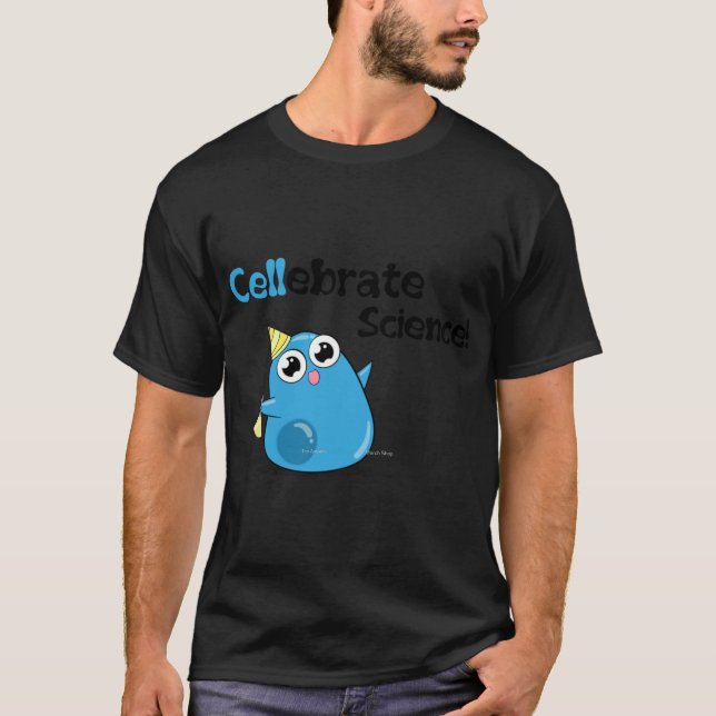 Camiseta Celebre Ciência retrô (Frente)