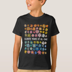 Camiseta Celebre Mentes De Todos os Tipos