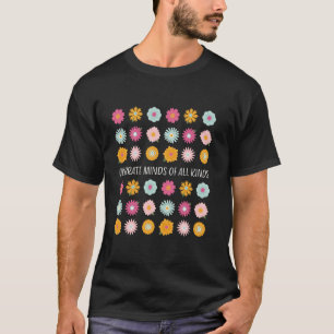 Camiseta Celebre Mentes De Todos os Tipos Neurodiversidade