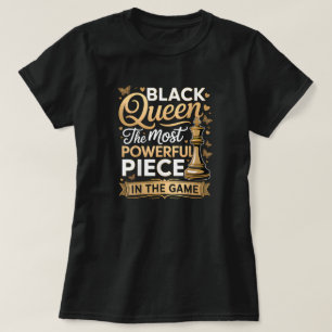 Camiseta Celebre Mulheres Fortes Mês da História Negra 