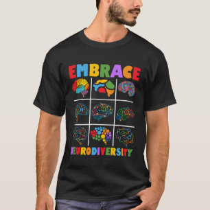 Camiseta Celebre O Espectro Abrace a Neurodiversidade Auti