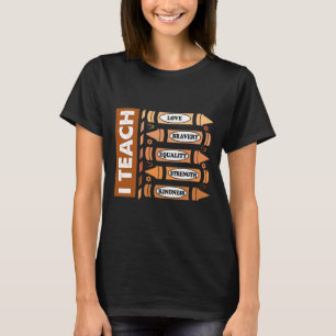 Camiseta Celebre o Mês da História Negra Eu Ensino História