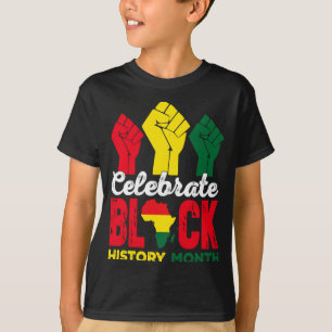 Camiseta Celebre o Mês da História Negra Orgulho de Melanin