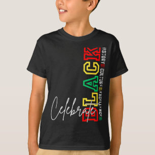 Camiseta Celebre o orgulho afro-americano do juneteenth neg