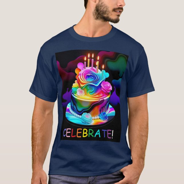 Camiseta Celebre! Qualquer celebração! (Frente)
