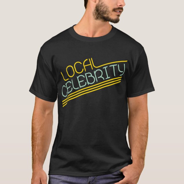 Camiseta Celebridade local (Frente)