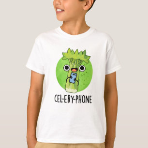 Camiseta Celeiro Celular Engraçado Aipo Engraçado Veggie Pu