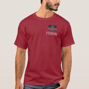 Camiseta Celeiro de Carro Antigo - Logotipo de Trá