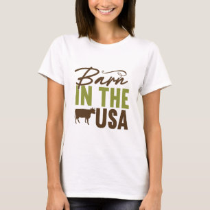 Camiseta Celeiro Nos Estados Unidos