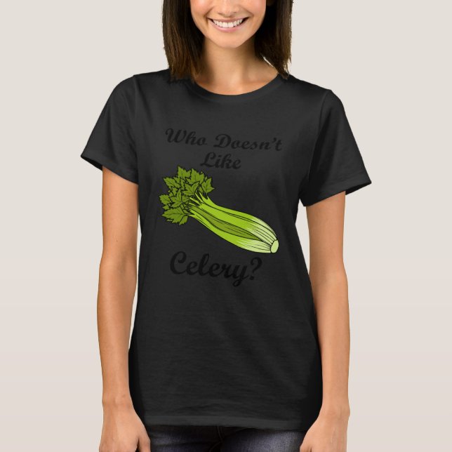 Camiseta Celery Food Vegetable Delicious Leek (Frente)
