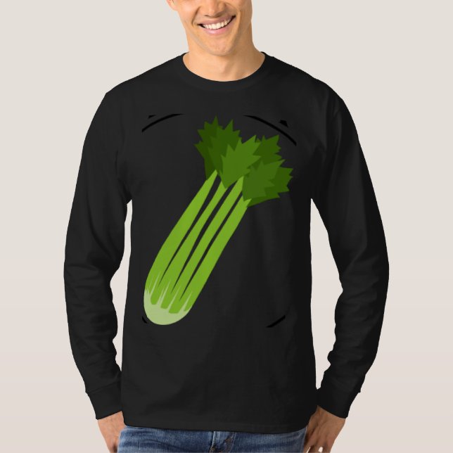 Camiseta Celery Squad Ironic Saying Leek Vegetable Food (Frente)