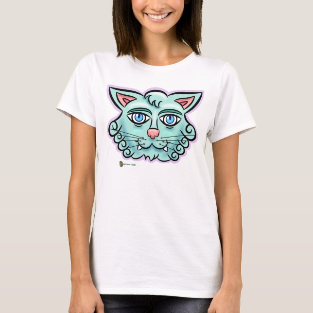 Camiseta Celest Cat (Frente)