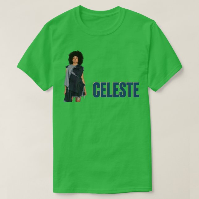 Camiseta Celeste Singer (Frente do Design)