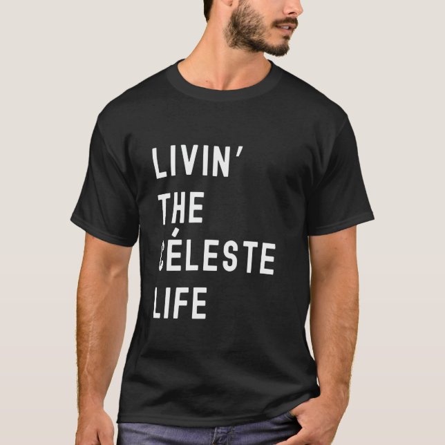 Camiseta Céleste Vivo Da Céleste Nome De Vida Engraçado (Frente)