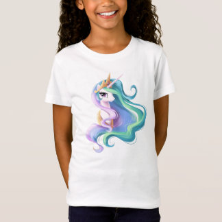 Camiseta celestia da princesa do unicórnio