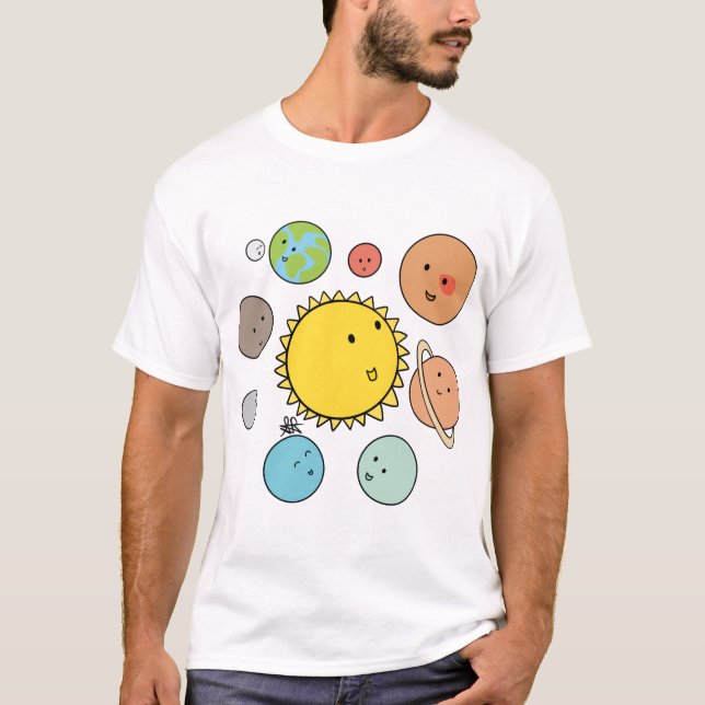 Camiseta Celestial Buddies  (Frente)