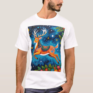 Camiseta Célestial Deer - Arte das Orelhas