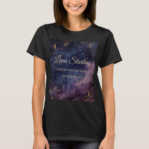 Camiseta Celestial Quinceañera, personalizado