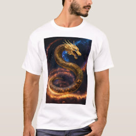 Camiseta Celestial Serpente Mundos Fanion