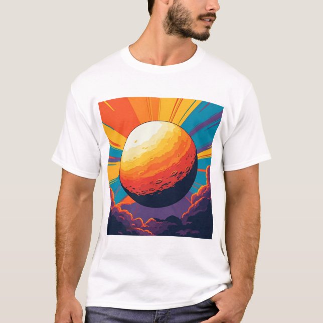 Camiseta Celestial Sunset Men’s T-Shirt (Frente)