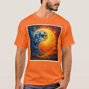Camiseta Celestial Yin Yang Art