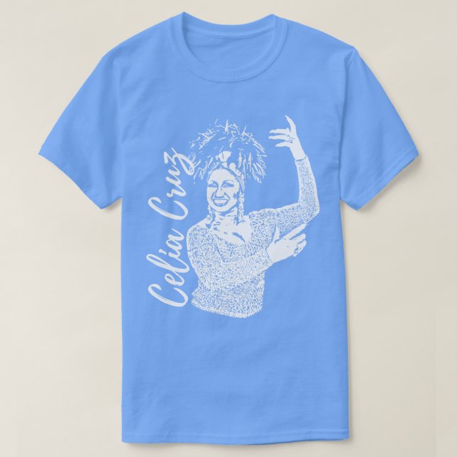 Camiseta Celia Cruz Azucar (Frente do Design)
