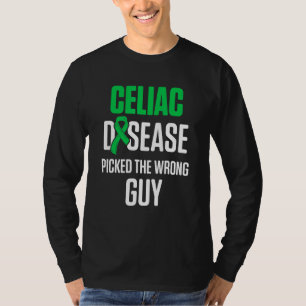 Camiseta Celiac Sensibilização Sobrevivente Guerreiro 5