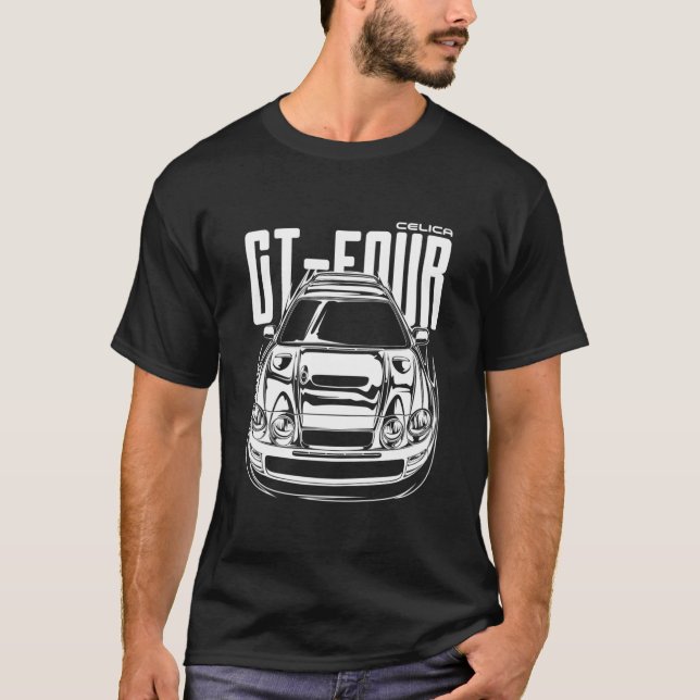 Camiseta Celica GT-Four (White Print) (Frente)