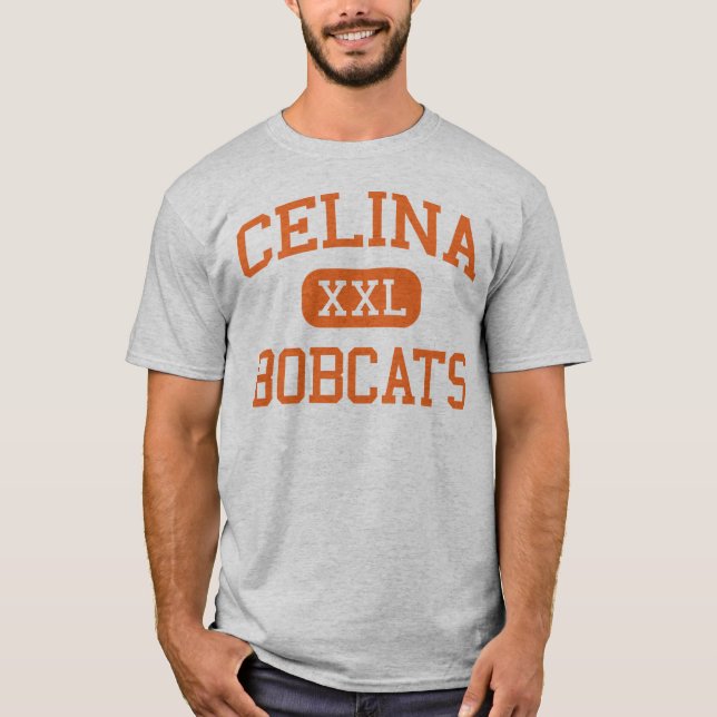 Camiseta Celina - linces - segundo grau - Celina Texas (Frente)