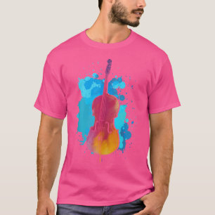 Camiseta Celistra Instrumento Musical Orquestra Música Viol