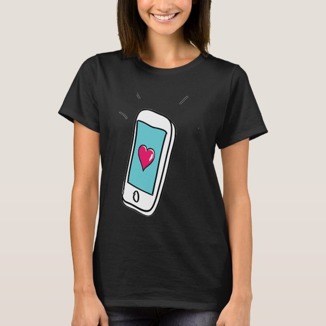 Camiseta Cell Phone Love (Frente)
