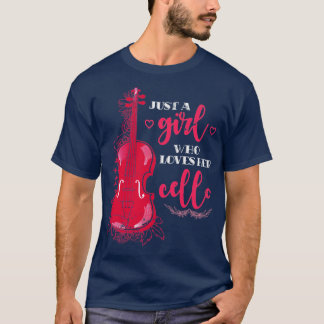 Camiseta Cellist Cote Instrumento Musical Cello