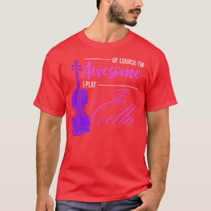 Camiseta Cellist Encantada Música Cello
