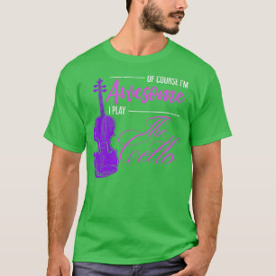 Camiseta Cellist Girl Orchestra Musical Cote Cello