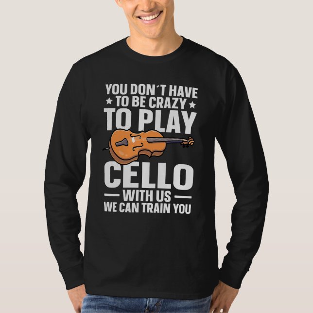Camiseta Cellist Orquestra Cello (Frente)
