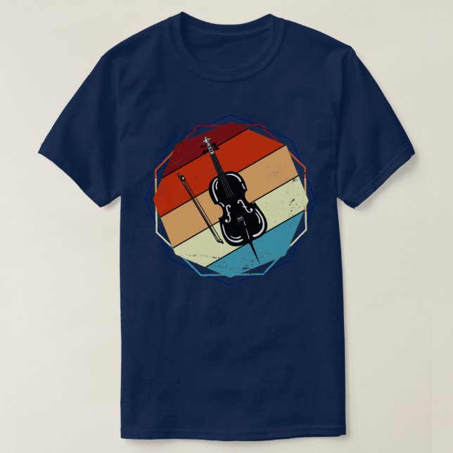 Camiseta Cellist Vintage Cello (Frente do Design)