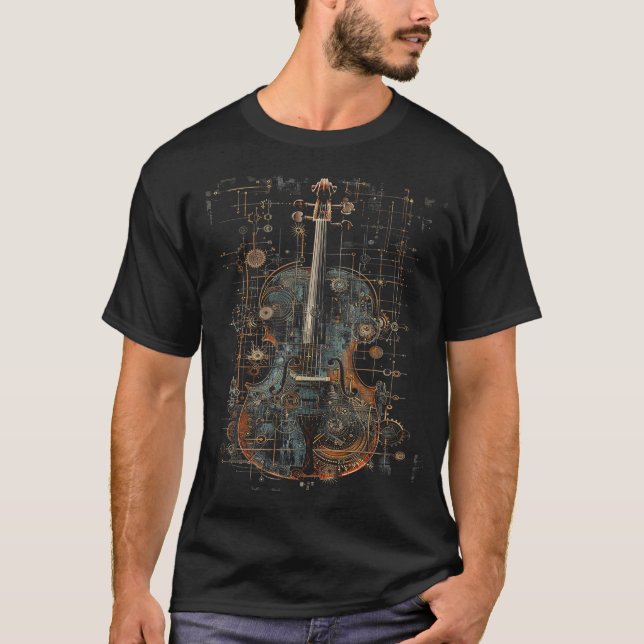 Camiseta Cello Cellist S2 (111) (Frente)