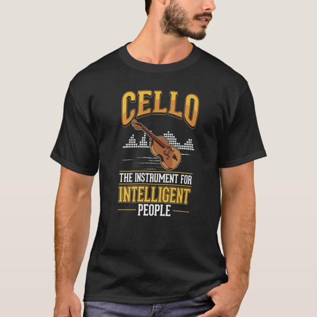 Camiseta Cello Girl Cellist Cello Player  (Frente)