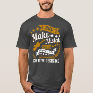 Camiseta Cello I Não Cometa Um Erro